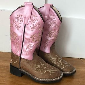 Old West Toddler cowboy boots size 9 (toddler)